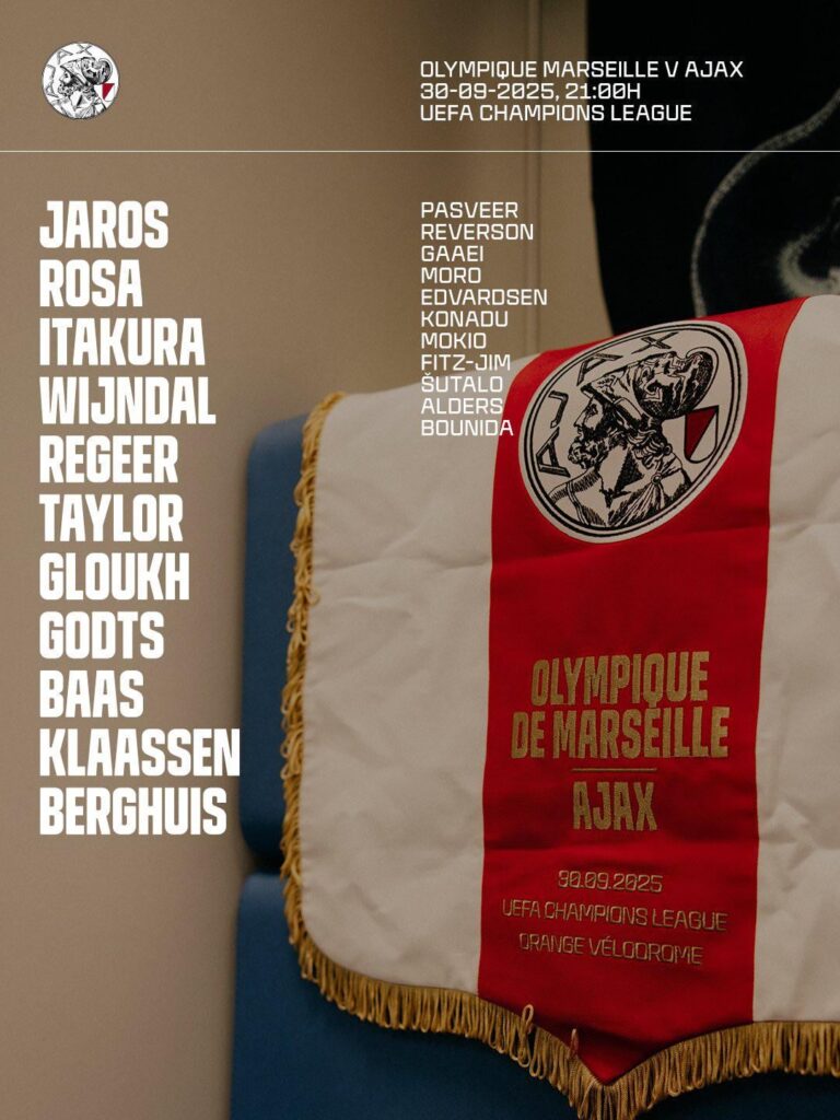 Match thread: Marseille - Ajax