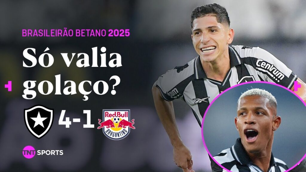 FOGÃO DÁ SHOW COM GOLAÇOS E DANILO MARCA O PRIMEIRO DELE! BOTAFOGO 4X1 RB BRAGANTINO