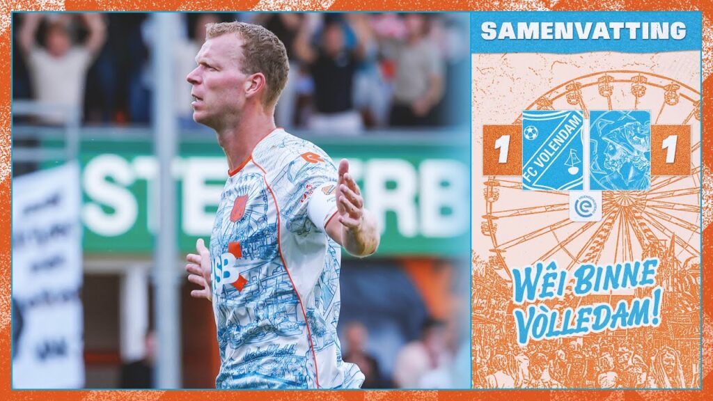 🥵 WAT. EEN. GOAL | Samenvatting FC Volendam - Ajax: 1 - 1 (2025-2026)