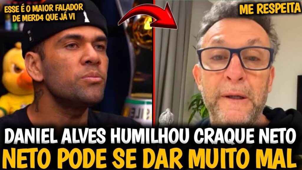 🚨TRETA! DANIEL ALVES ARREBENTOU COM O CRAQUE NETO QUE NADA PODE FAZER| Veja [ Relembrando Tretas]