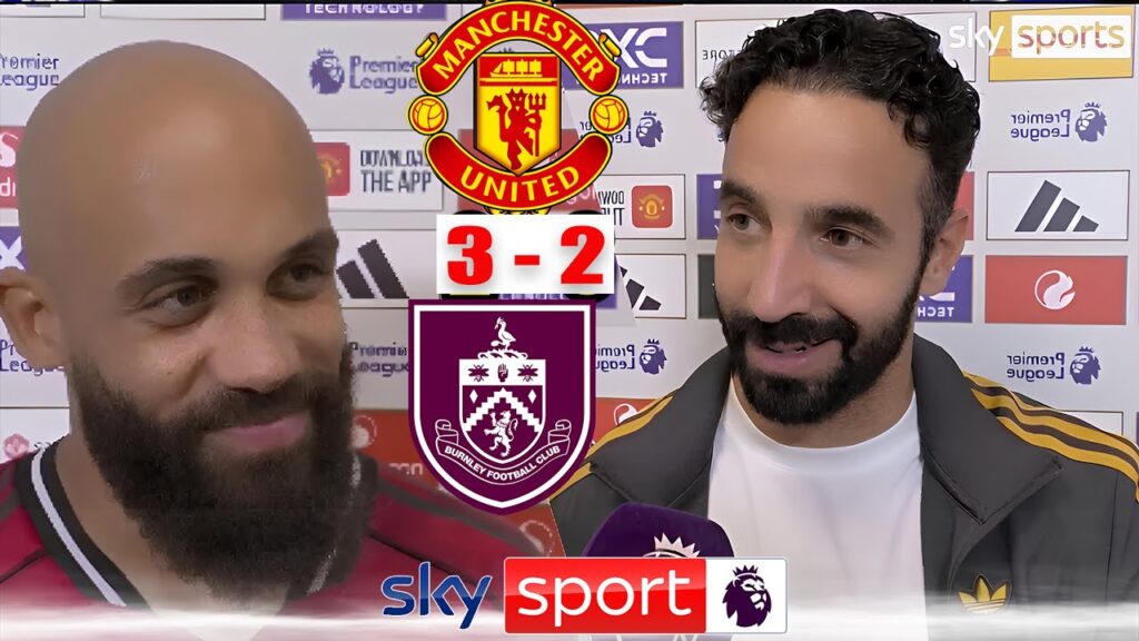Bruno Fernandes' Dramatic Winner! Amorim & Mbeumo React to Man Utd's 3-2 Thriller vs Burnley 🔥