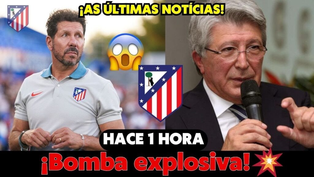 🚨AS ÚLTIMAS NOTÍCIAS SOBRE O Atlético de Madrid! ÚLTIMAS NOTÍCIAS Club Atlético de Madrid