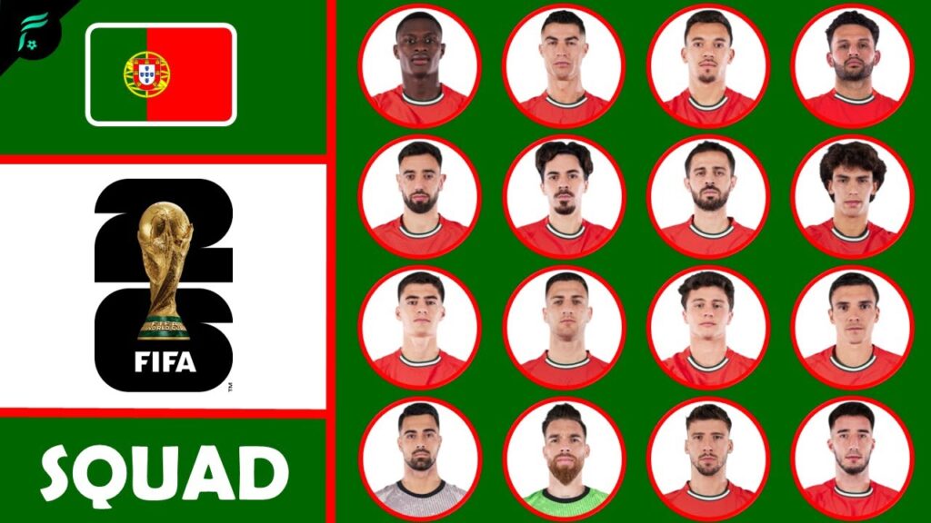 🔴🟢 [OFFICIAL] PORTUGAL 🇵🇹 SQUAD for FIFA World Cup 2026 Qualifiers UEFA in September 2025