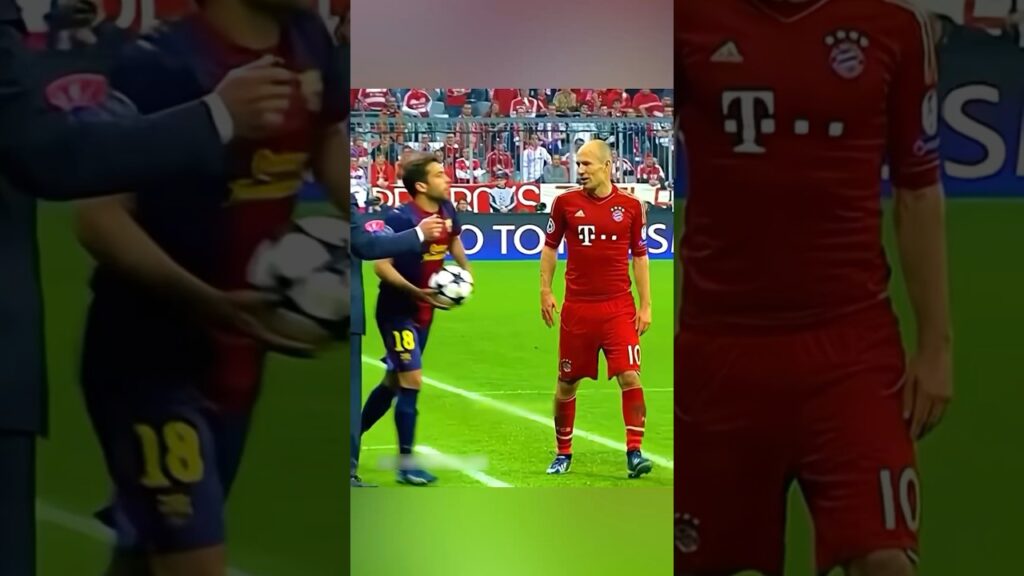 Robben se vingou de Jordi Alba