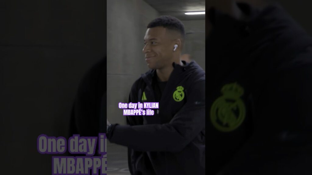 One day in Kylian MBAPPÉ’s life ✨🤍