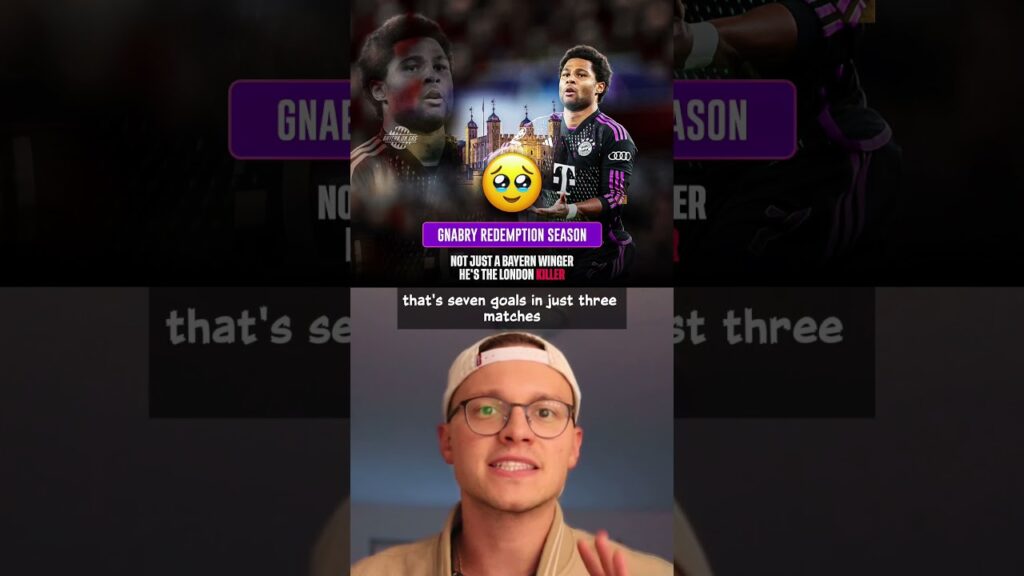 Serge Gnabry = London’s nightmare. ⚽🔥