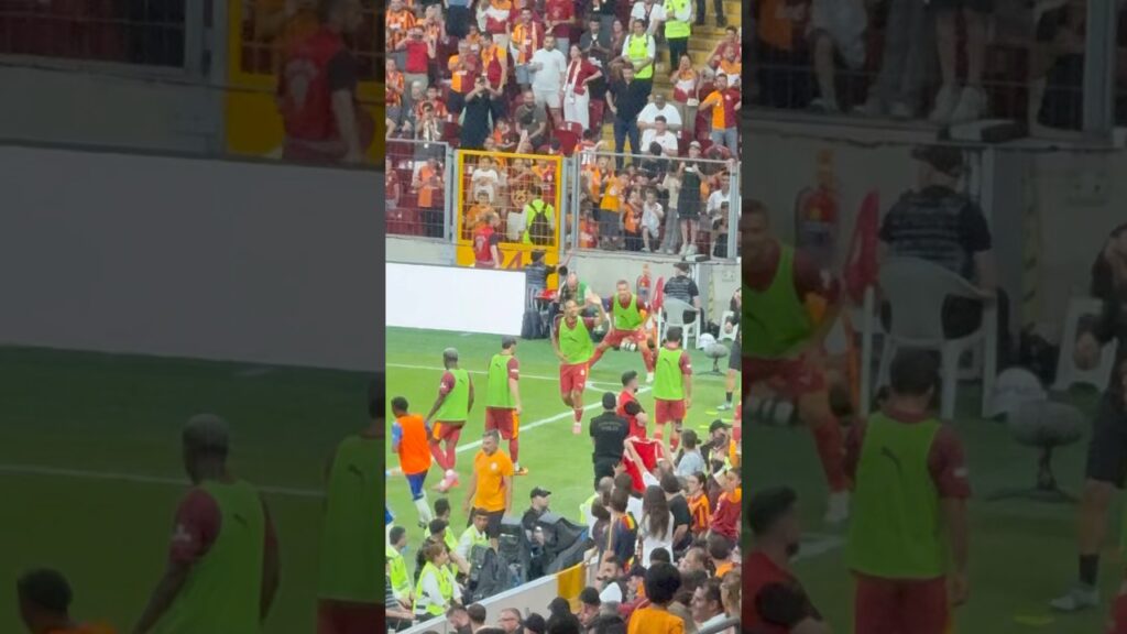 Tüm tribün Leroy Sane diye bağırdı ! Sane selamları yolladı #leroysane #sane #galatasaray