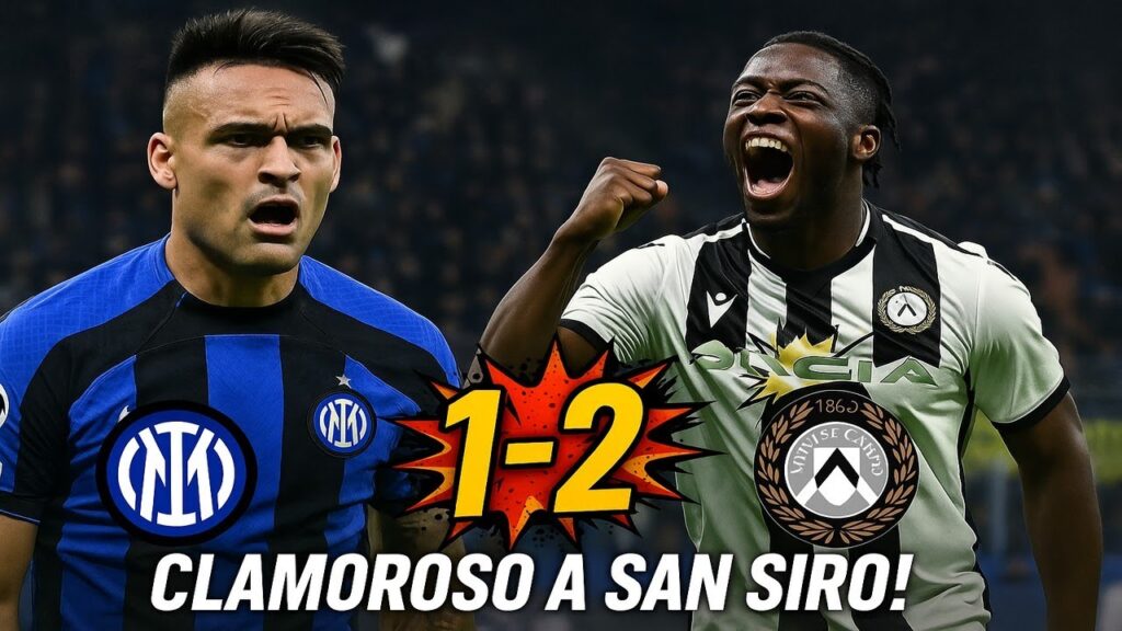 Inter-Udinese 1-2: shock a San Siro! 😱🏟️