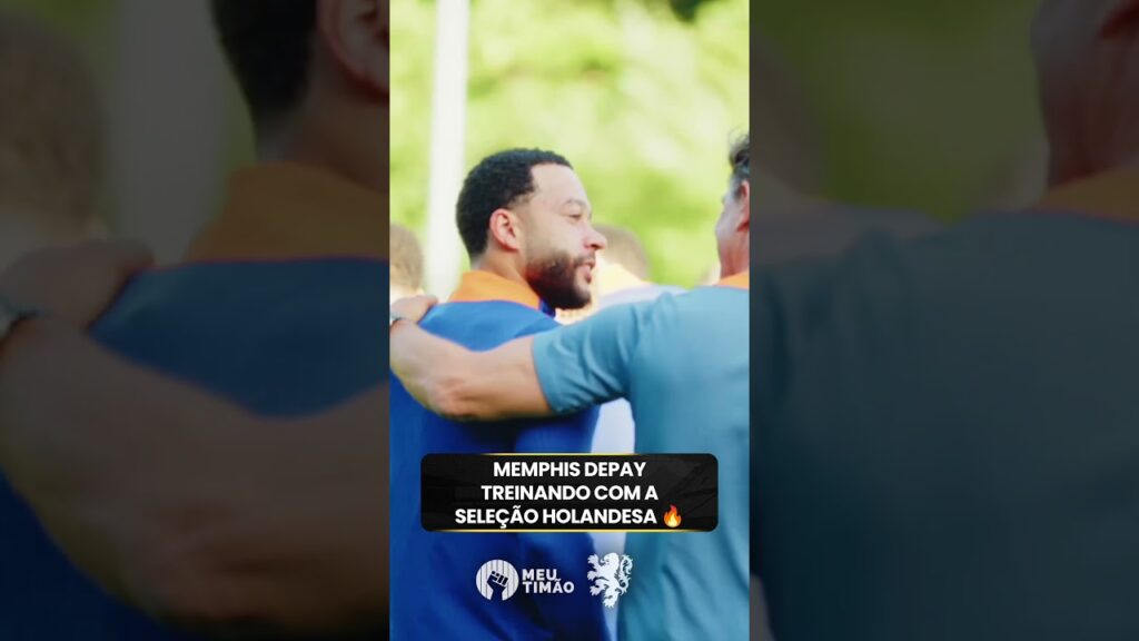 Memphis treinando com a seleção Holandesa 🔥