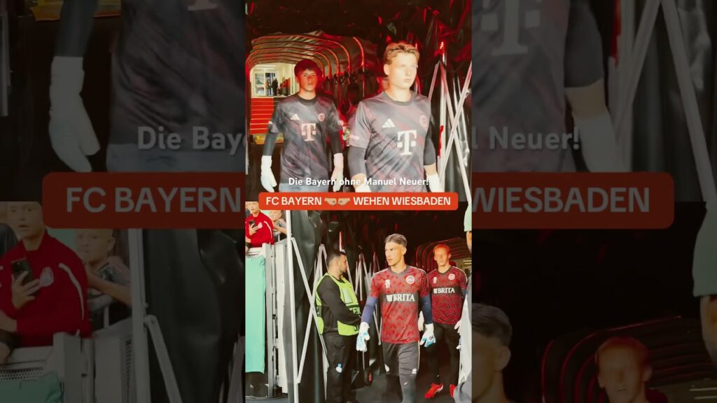 Manuel Neuer steht nicht im Bayern-Tor, für ihn läuft Jonas Urbig auf!