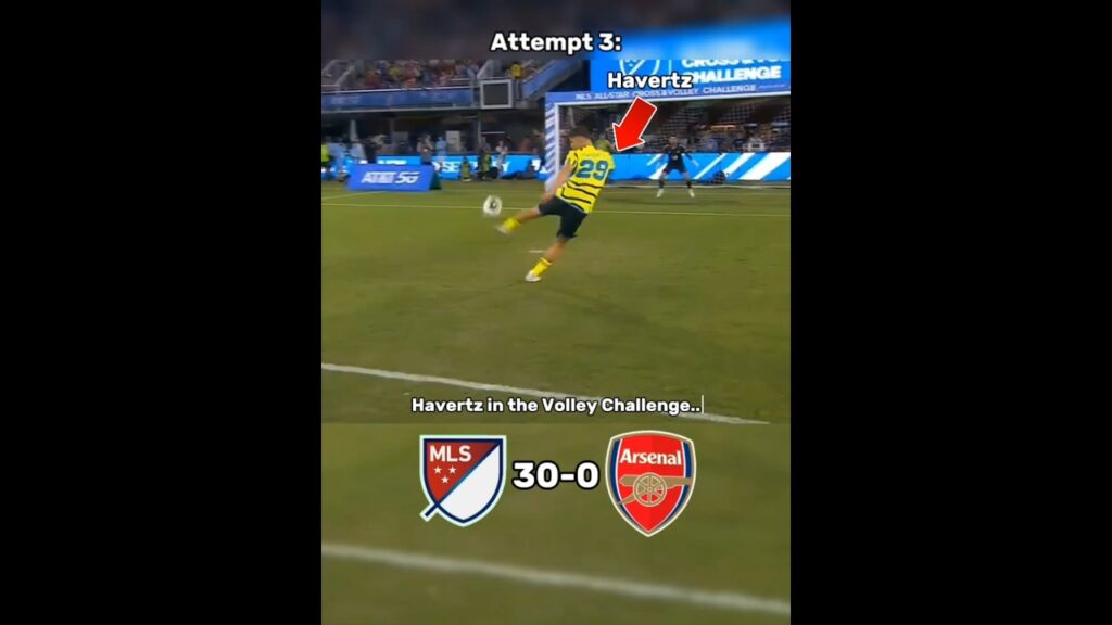 Havertz Volleys then vs now 🥶