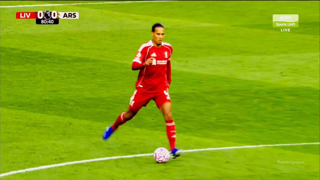 Virgil Van Dijk was a BEAST vs Arsenal (31/8/2025)