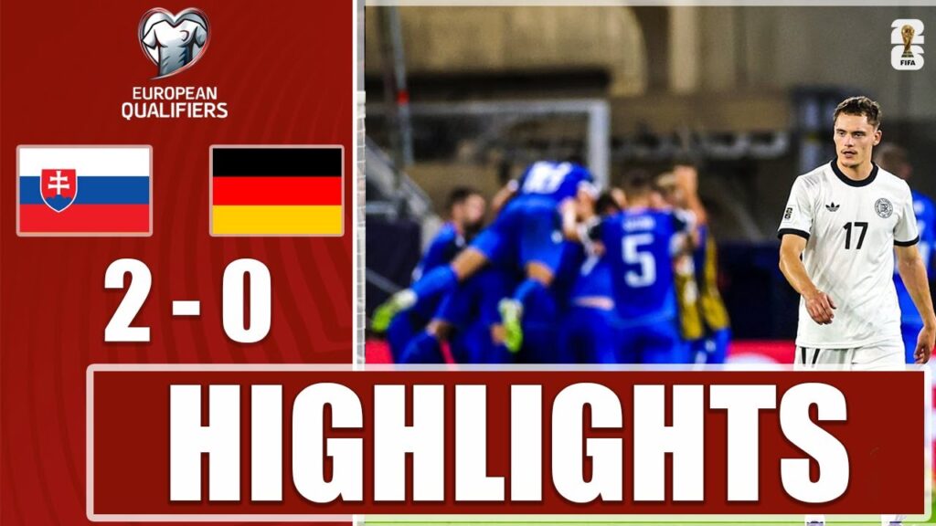 SLOWAKEI gegen DEUTSCHLAND 2-0 HIGHLIGHTS & TORE | FIFA WM-QUALIFIKATION EUROPA | 1. SPIELTAG