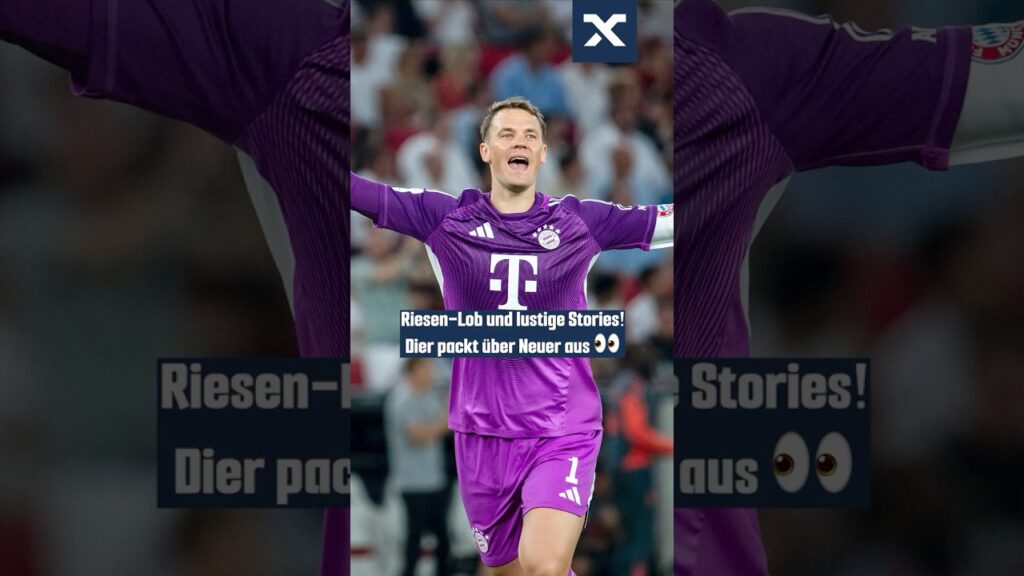 Damit hat Neuer seinen Ex-Kollegen besonders beeindruckt! 😳  #fußball #fcbayern #neuer #dier