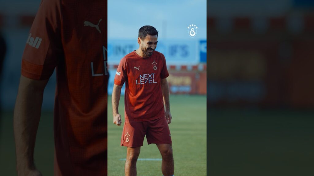🎥 İlkay Gündoğan’ın ilk antrenmanından görüntüler. 🤩