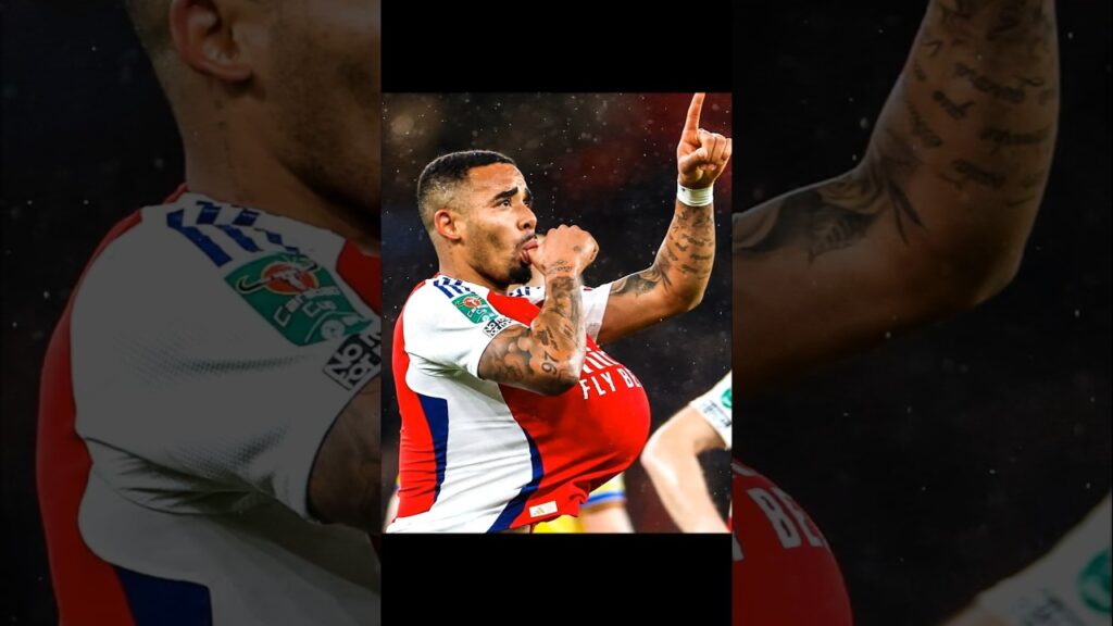 🚨 𝐁𝐑𝐄𝐀𝐊𝐈𝐍𝐆: Gabriel Jesus left OUT OF THE CHAMPIONS LEAGUE SQUAD for Arsenal. ❤️‍🩹🥵 #utopia #shorts