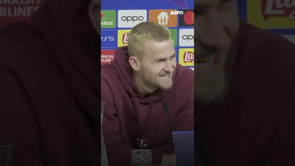 💩😅 Matthijs de Ligt: "We zijn allemaal nu... in 𝙙𝙚𝙧 𝙎𝙘𝙝𝙚𝙞𝙨𝙨𝙚"