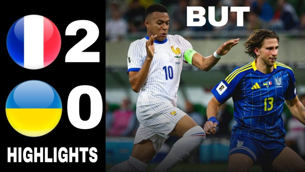 Ukraine vs France 0-2 Highlights | Kylian Mbappé Goal | World Cup Qualifiers 2025/26*