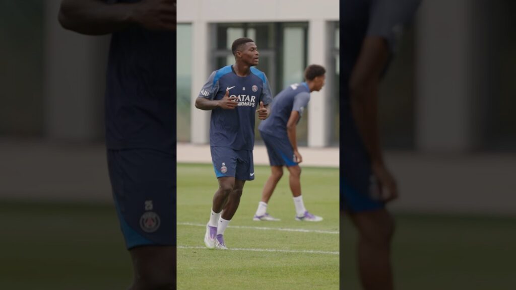 🗣️ BIEN JOUÉÉÉÉÉÉÉÉ Nuno ! 🚀🇵🇹 #PSG #NunoMendes