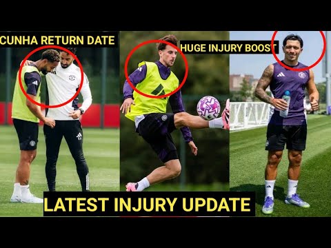Manchester  United Get Huge Injury BOOST Ahead of derby Clash! | #manunitednews