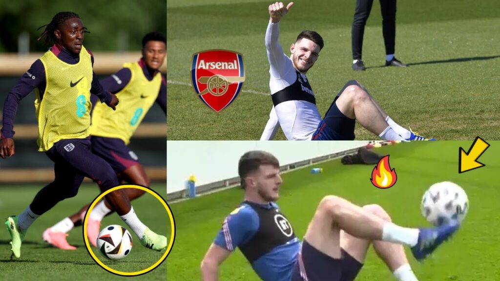 🔥 Yess!! Eze Shocks Everyone and DESTROYS in today's England TRAINING, Declan Rice goes crazy!