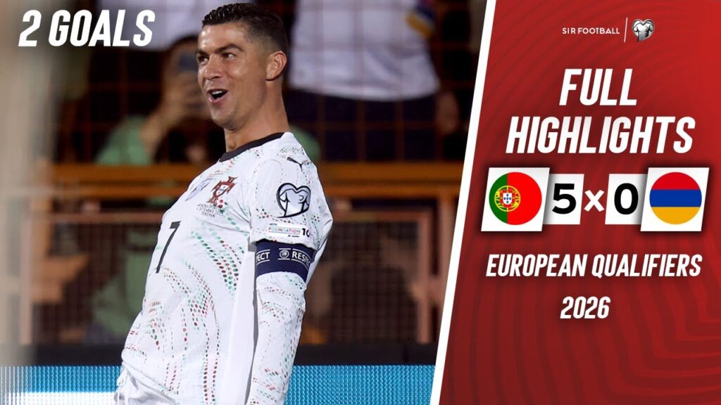 Armenia vs Portugal 0-5 • Highlights & All Goals • Joao Felix & Cristiano Ronaldo Goal