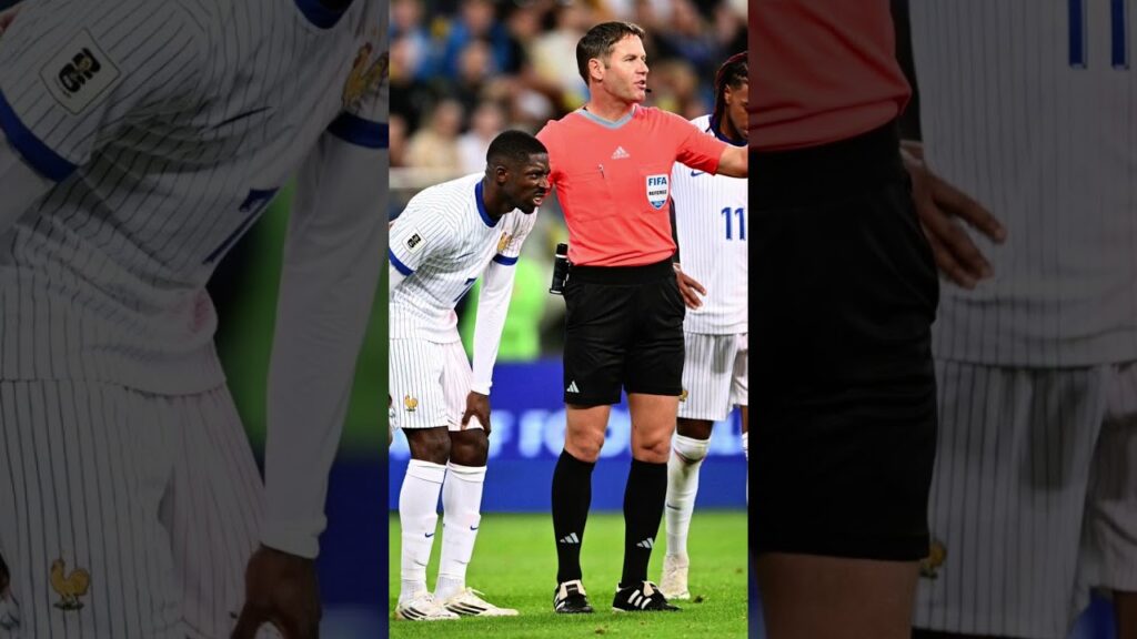 🚨 𝐁𝐑𝐄𝐀𝐊𝐈𝐍𝐆: Ousmane Dembélé, set to leave France squad due to a muscle INJURY! 😨⚠️ #punjabisong