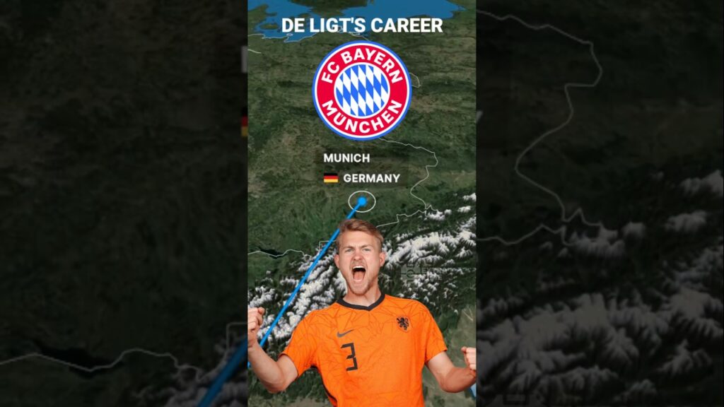 Matthijs de Ligt's Career #manchesterunited #bayern #juventus #football #sports #premierleague