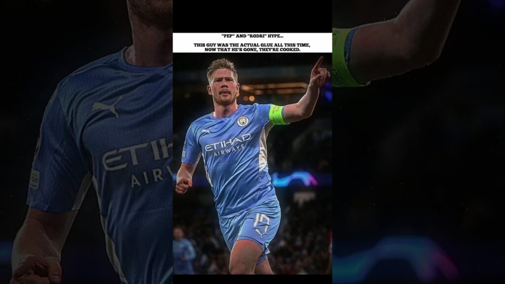 He Was The Pillar Of This Team 😮‍💨 | KEVIN DE BRUYNE #football #manchestercity #kevindebruyne