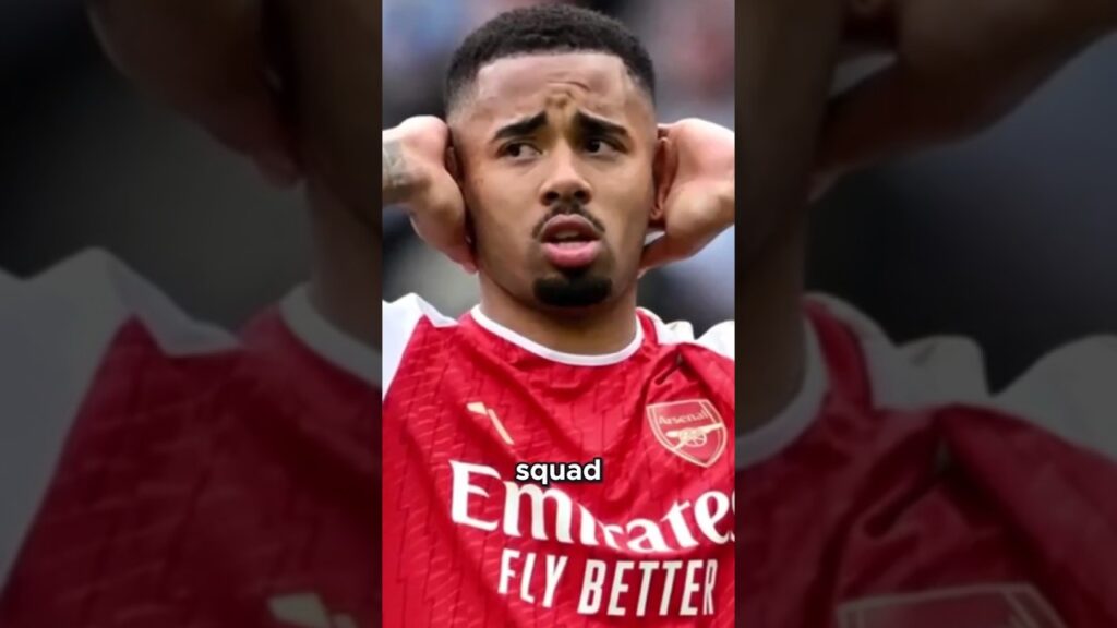 Shock at Arsenal  Gabriel Jesus Left Out of Champions League #arsenal #gunners #gabrieljesus