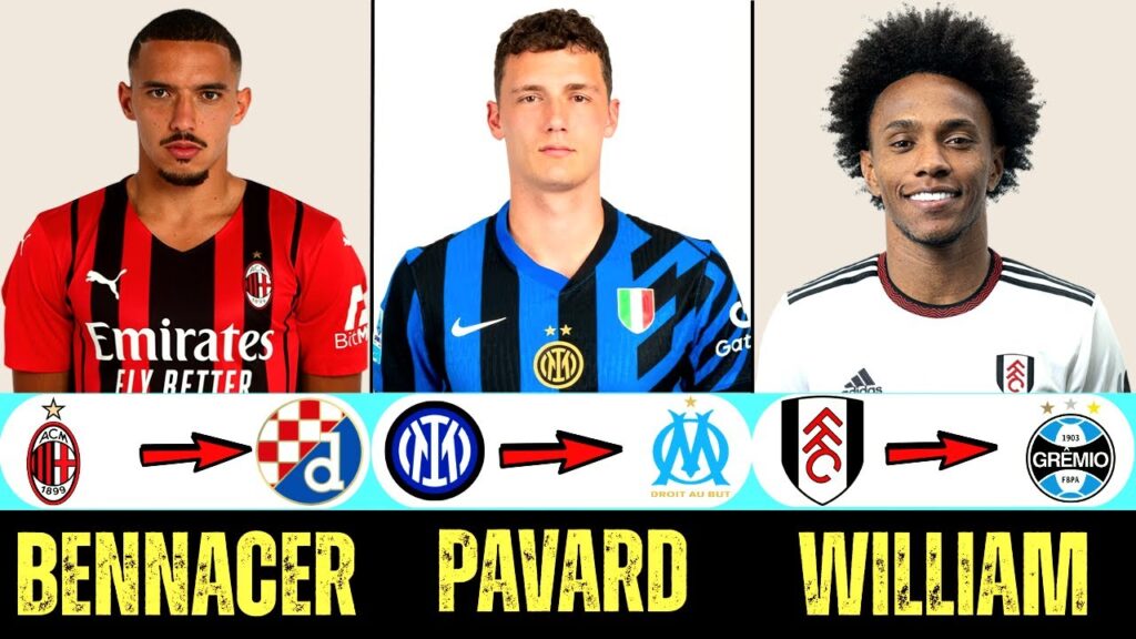 🚨 ALL LATEST CONFIRMED FOOTBALL TRANSFERS 2025/26 || BENNACER PAVARD WILLIAM || 🔥