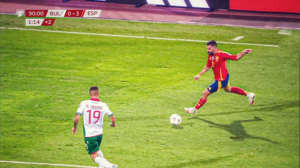 Dani Carvajal vs Bulgaria | World Cup Qualification