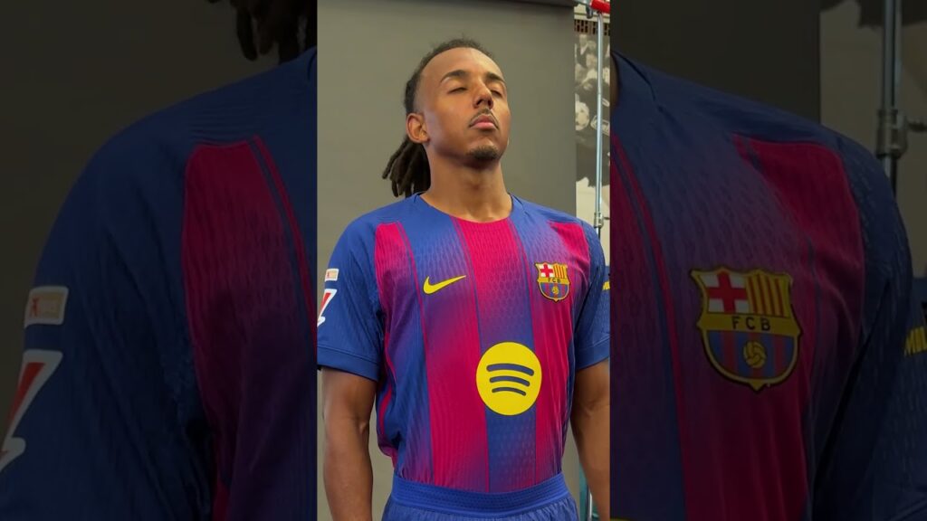 Jules Kounde is STYLE ✨ #shorts #fcbarcelona