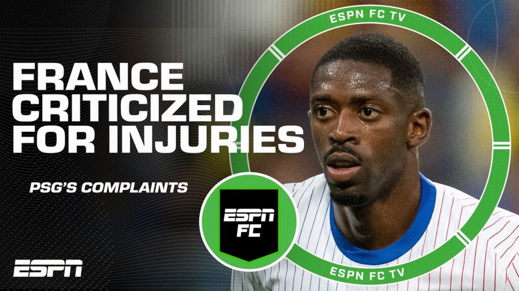 PSG CRITICIZES France for injuries to Ousmane Dembele and Desire Doue 👀 | ESPN FC