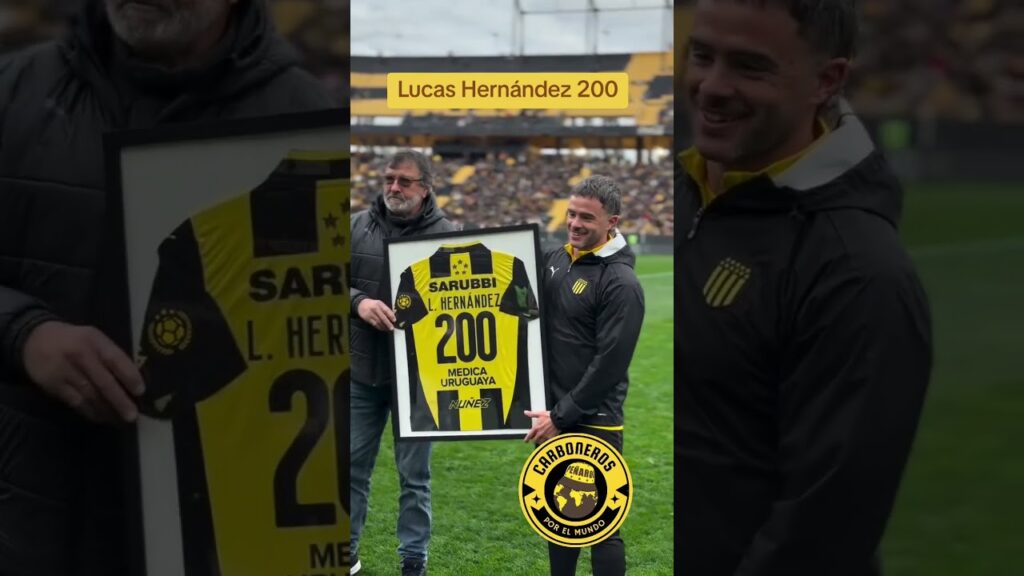 Lucas Hernández 200 #carbonerosporelmundo #futbol #peñarol #futboluruguayo #134añosdegloria