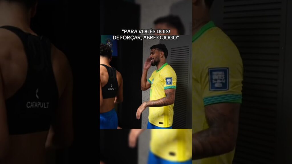 Marquinhos deu bronca e o Paquetá revelou no vestiário da Seleção Brasileira! #seleção