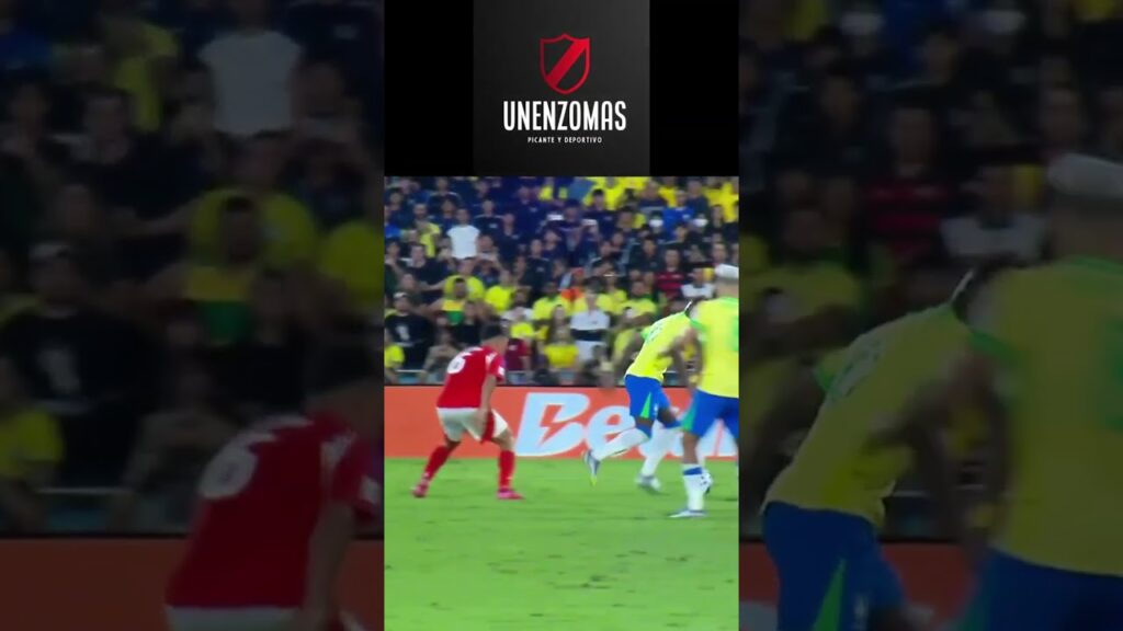 LUIZ HENRIQUE + LUCAS PAQUETA "SLAM DUNK" PARA EL 2-0 vs. CHILE #brasil #chile #paqueta #mundial