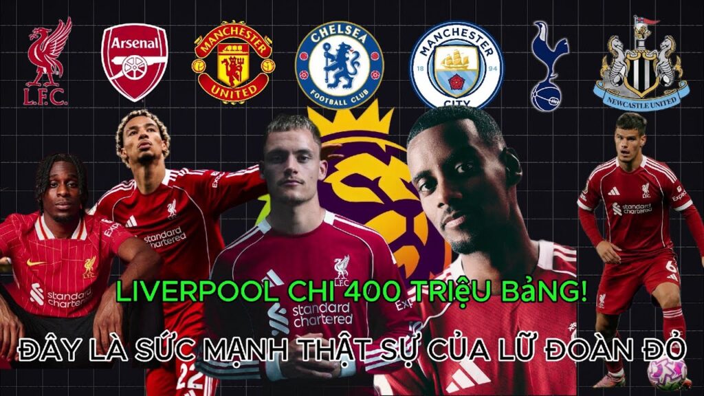 Phân tích toàn diện đội hình Liverpool 2025: Tái thiết để trở lại đỉnh cao