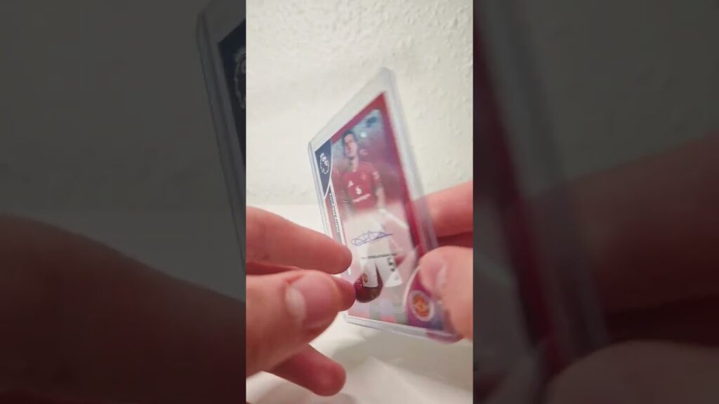 Topps Premier League 2026 Harry Maguire 5/5 Autograph