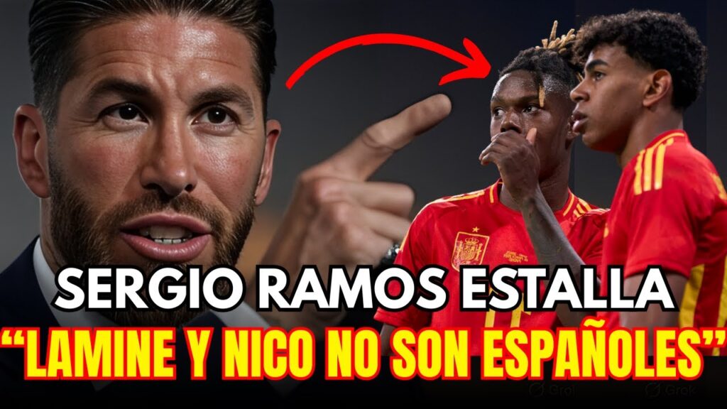 La declaración MÁS POLÉMICA de Ramos contra Lamine y Nico Williams