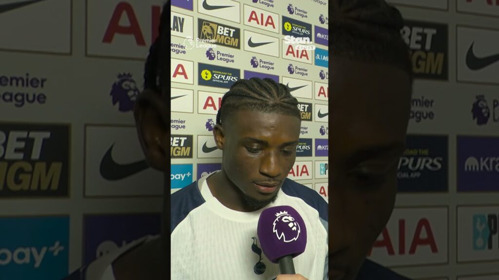 Richarlison and Mohammed Kudus' new bromance at Spurs 🤝 #StanSportAU #PremierLeague