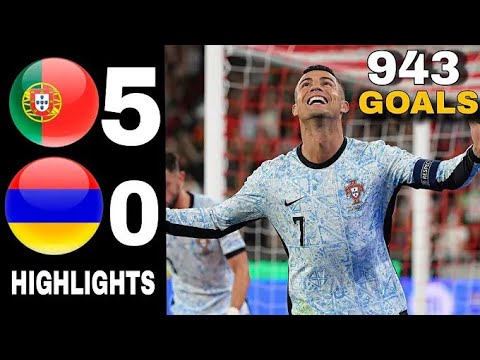 Cristiano Ronaldo: A Masterclass in Humiliating Armenia
