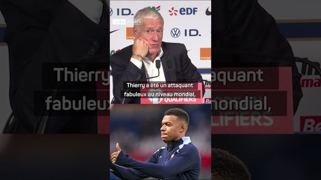 🇫🇷⚽️ Didier Deschamps n'est même plus étonné par les exploits de Kylian Mbappé en Bleus ! #Shorts