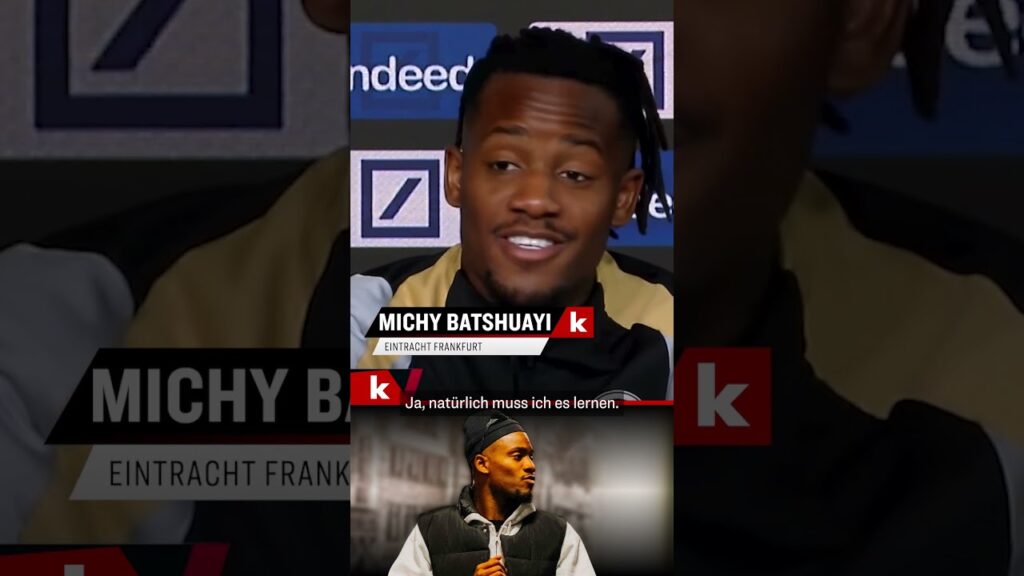 Batshuayi bittet Reporter um Hilfe: "Wenn du einen guten Lehrer kennst" #shorts