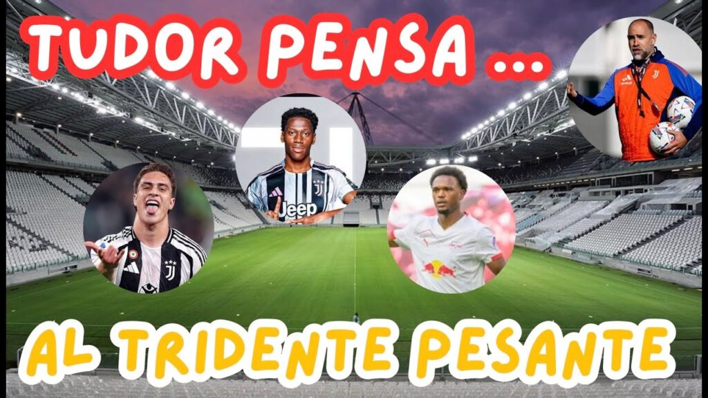 JUVE… Tudor ci sta pensando ??? Openda con Yildiz e David ?? JUVE... Tudor ci sta pensando ??? Openda con Yildiz e David ??