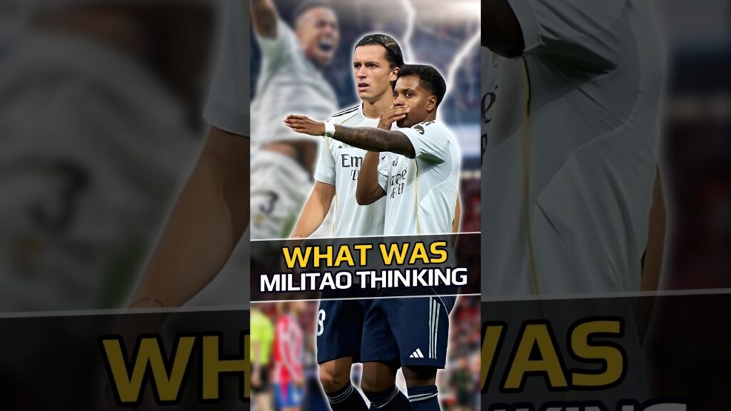 Watch MILITAO's Unbelievable Out-of-Position Blunder vs Mallorca #shorts