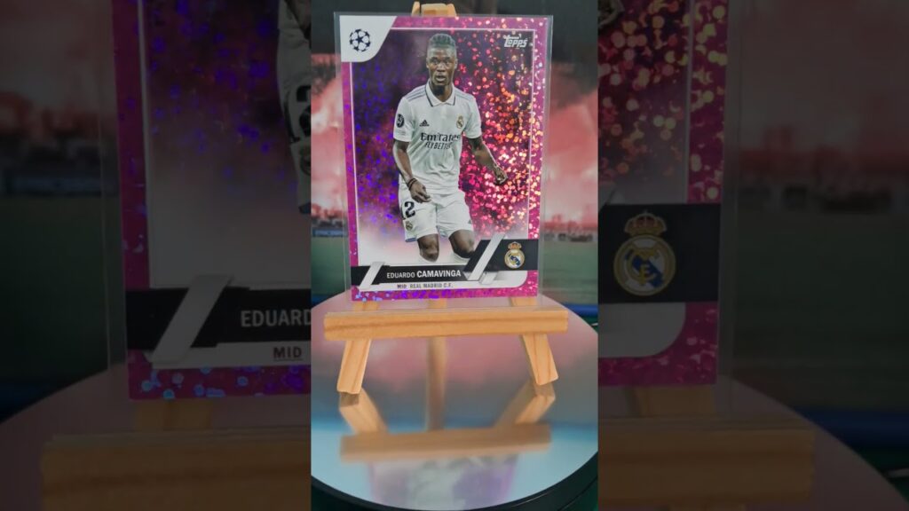Carte Topps UEFA Club Competitions 2022-23 – N° 12 – Eduardo Camavinga Carte Topps UEFA Club Competitions 2022-23 - N° 12 - Eduardo Camavinga