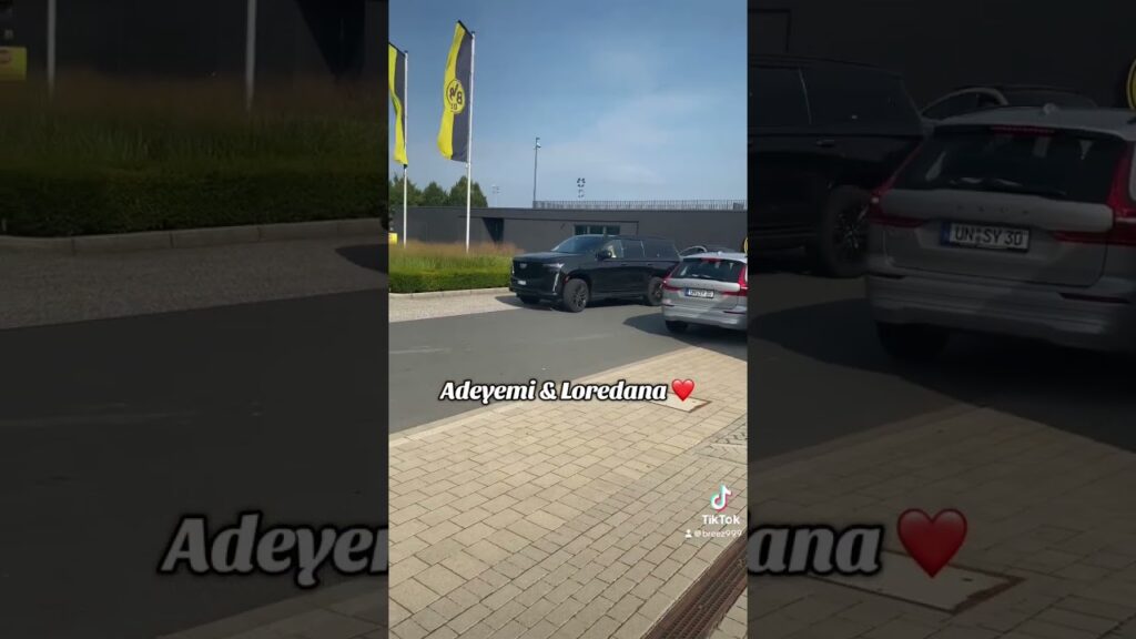 Loredana und Adeyemi fahren nach Hause #shorts #loredana #karimadeyemi #borussiadortmund
