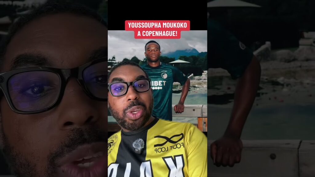 MOUKOKO signe au FC Copenhague #shorts #football