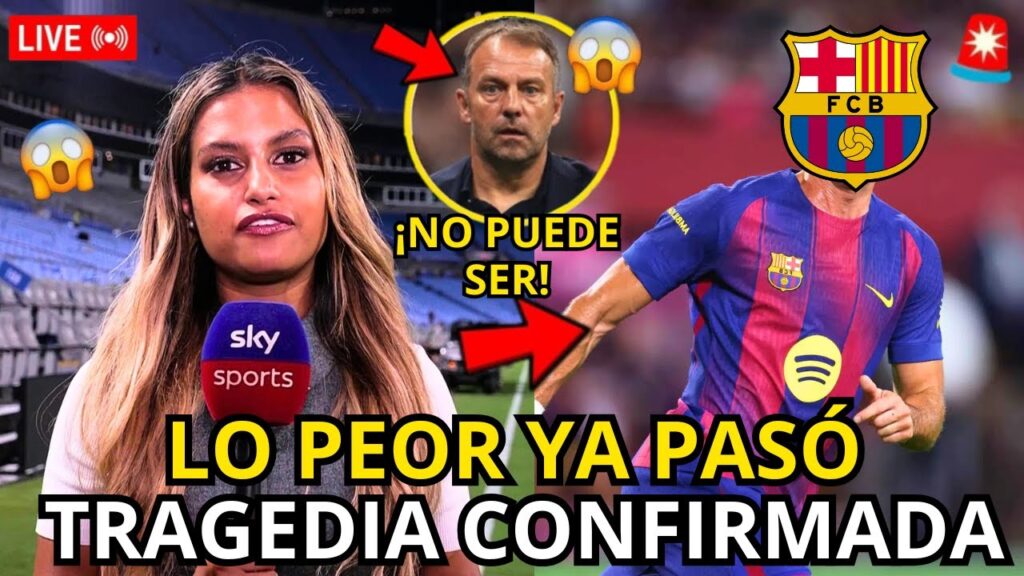 🚨¡URGENTE! ¡MALAS NOTICIAS! ¡BARCELONA HA CONFIRMADO ESTA GRAN TRAGEDIA! NOTICIAS DEL BARCELONA 🚨¡URGENTE! ¡MALAS NOTICIAS! ¡BARCELONA HA CONFIRMADO ESTA GRAN TRAGEDIA! NOTICIAS DEL BARCELONA